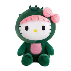 Hello Kitty Dinosaur Cosplay Plushie